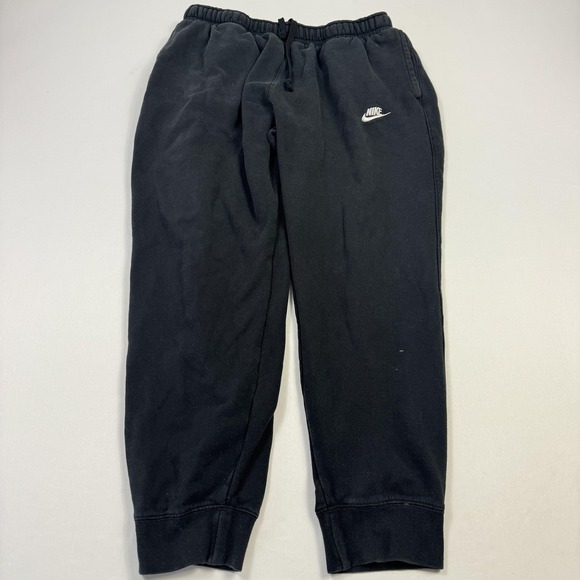 Nike Other - Nike Sweatpants Mens XL Black Fleece Jogger Waist Drawstring Cuffed Pockets Logo